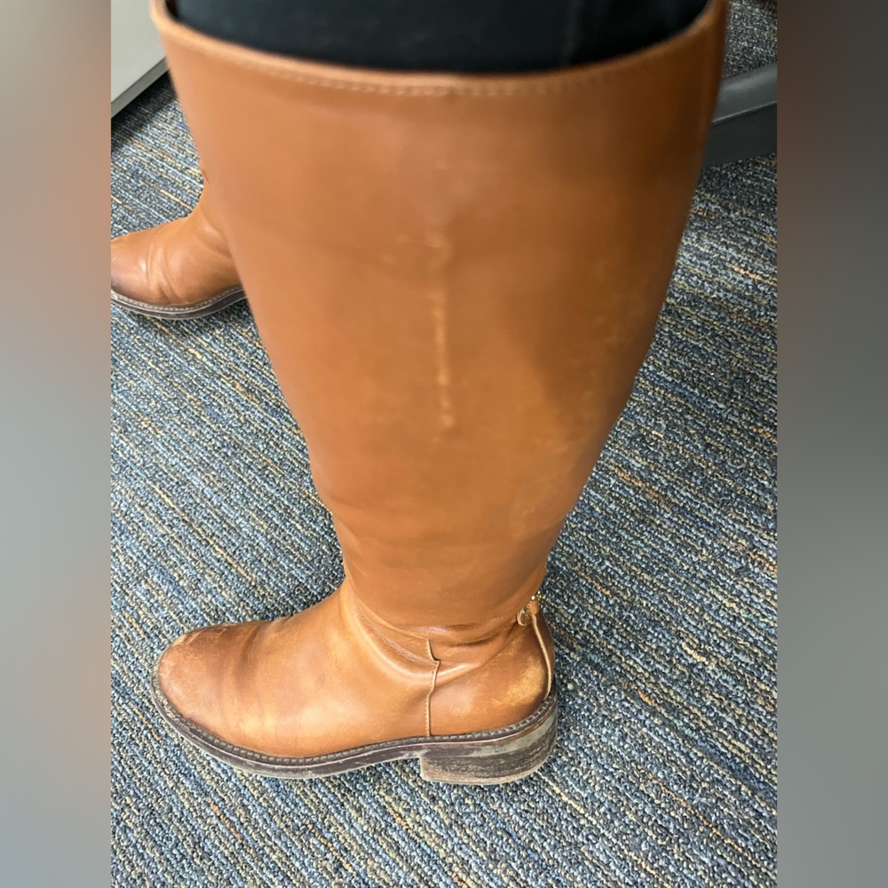 Sam Edelman Tan Leather Boots